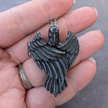 The Augurium Raven Locket