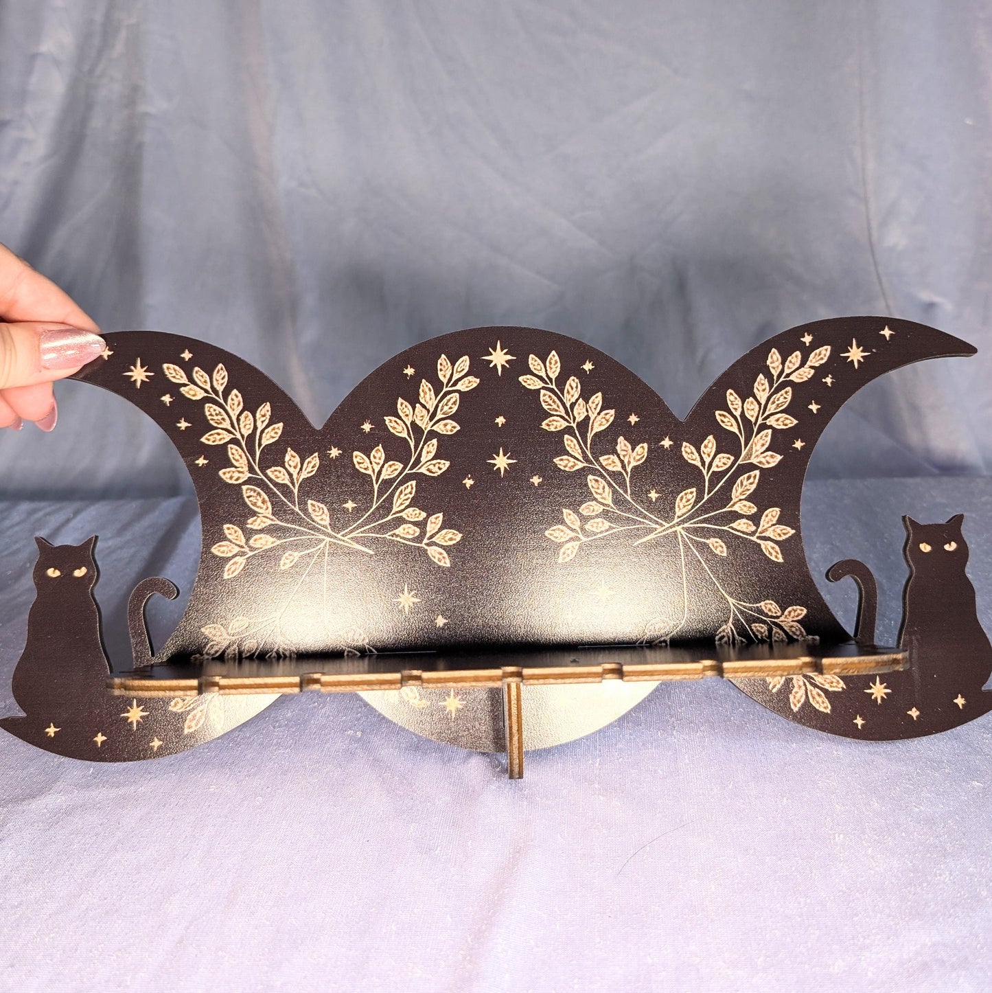 Lunar Cats Display Shelf