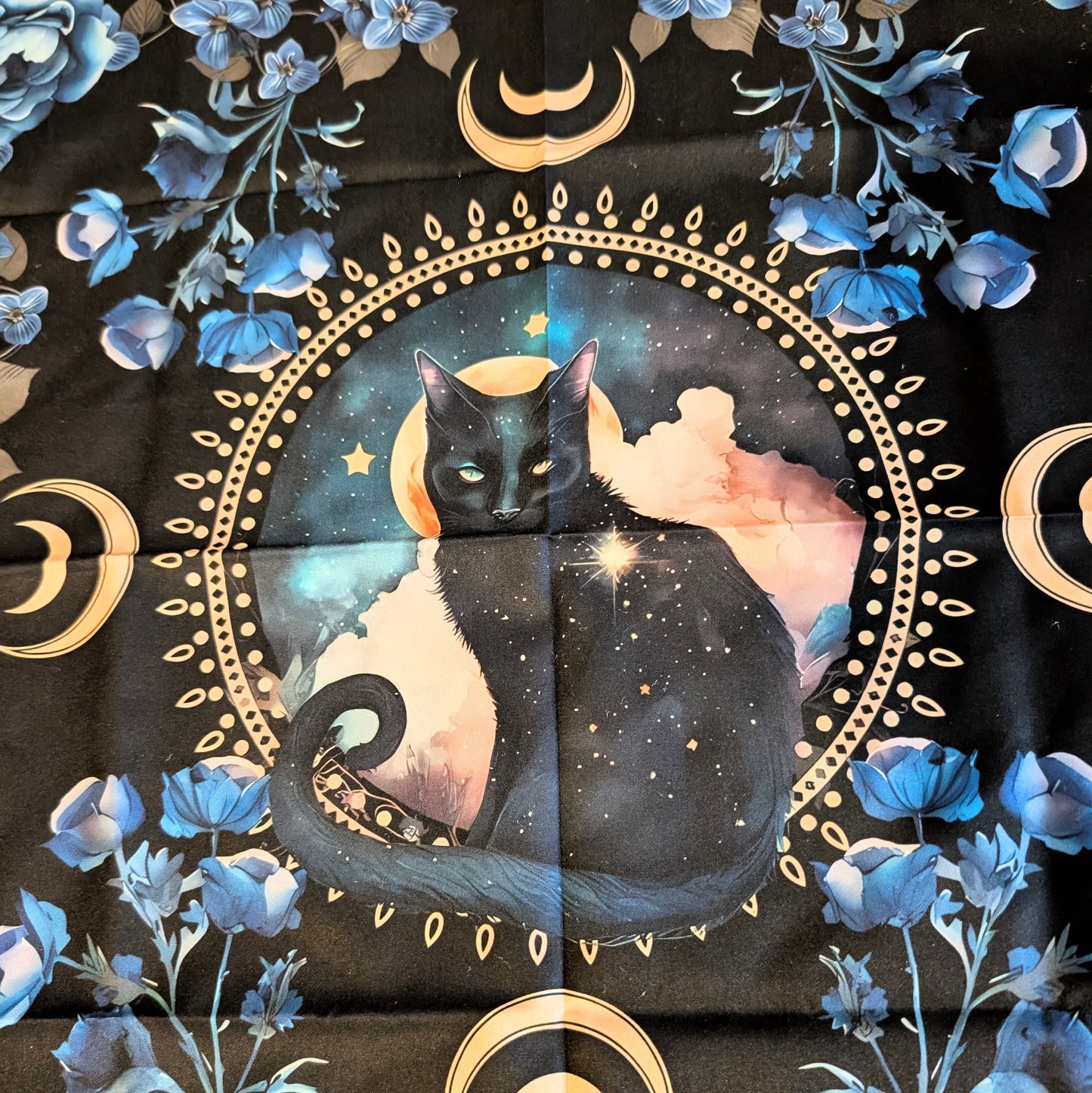 Mystical Cat Altar Cloth