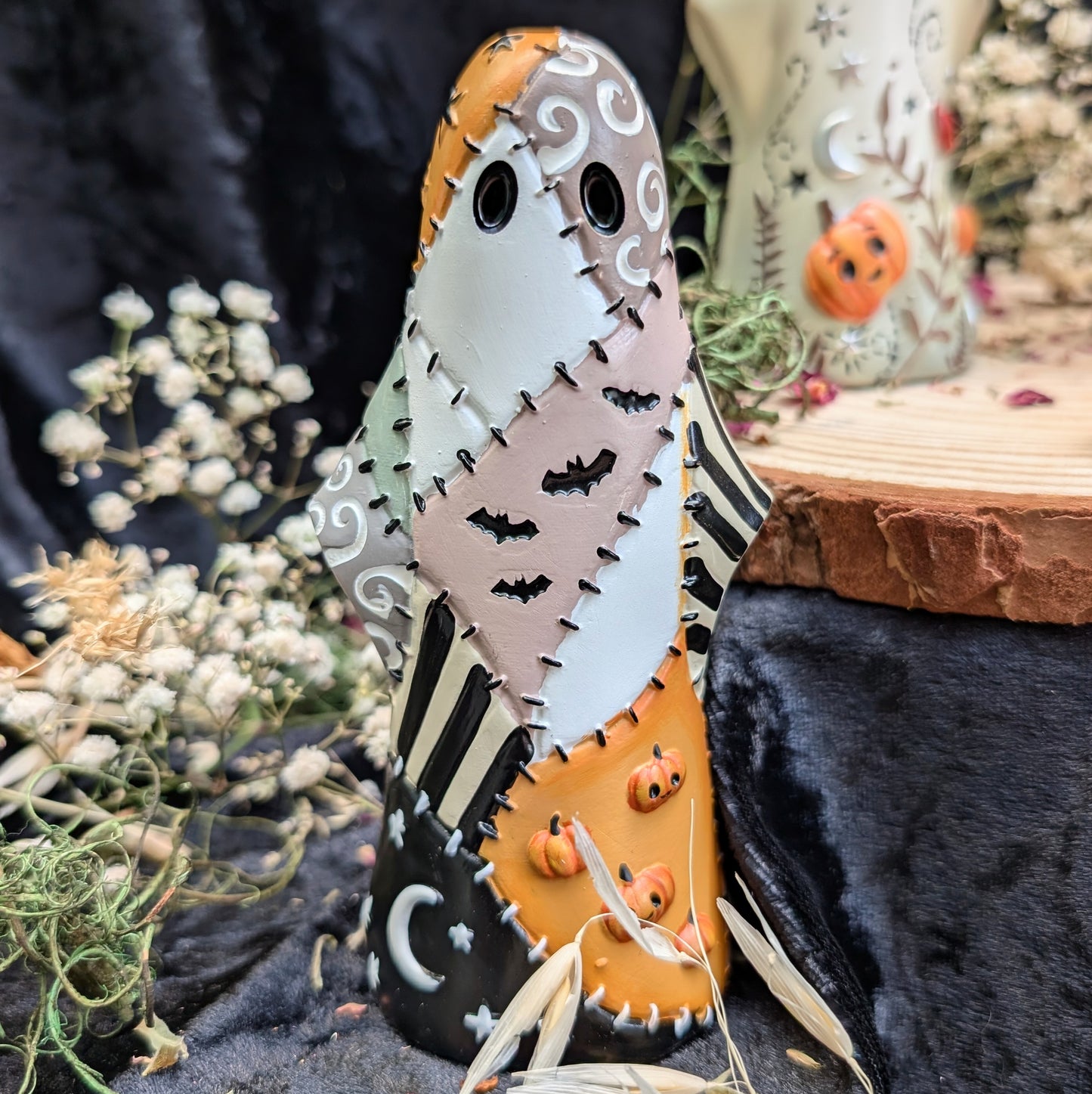 Boo-Who Ghost Figurines - Set of 6