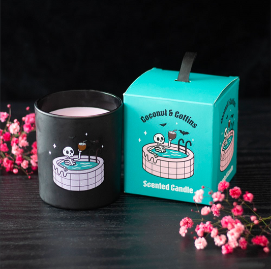 Coconut & Coffins Scented Candle