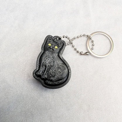 Black Cat Fidget Clicker