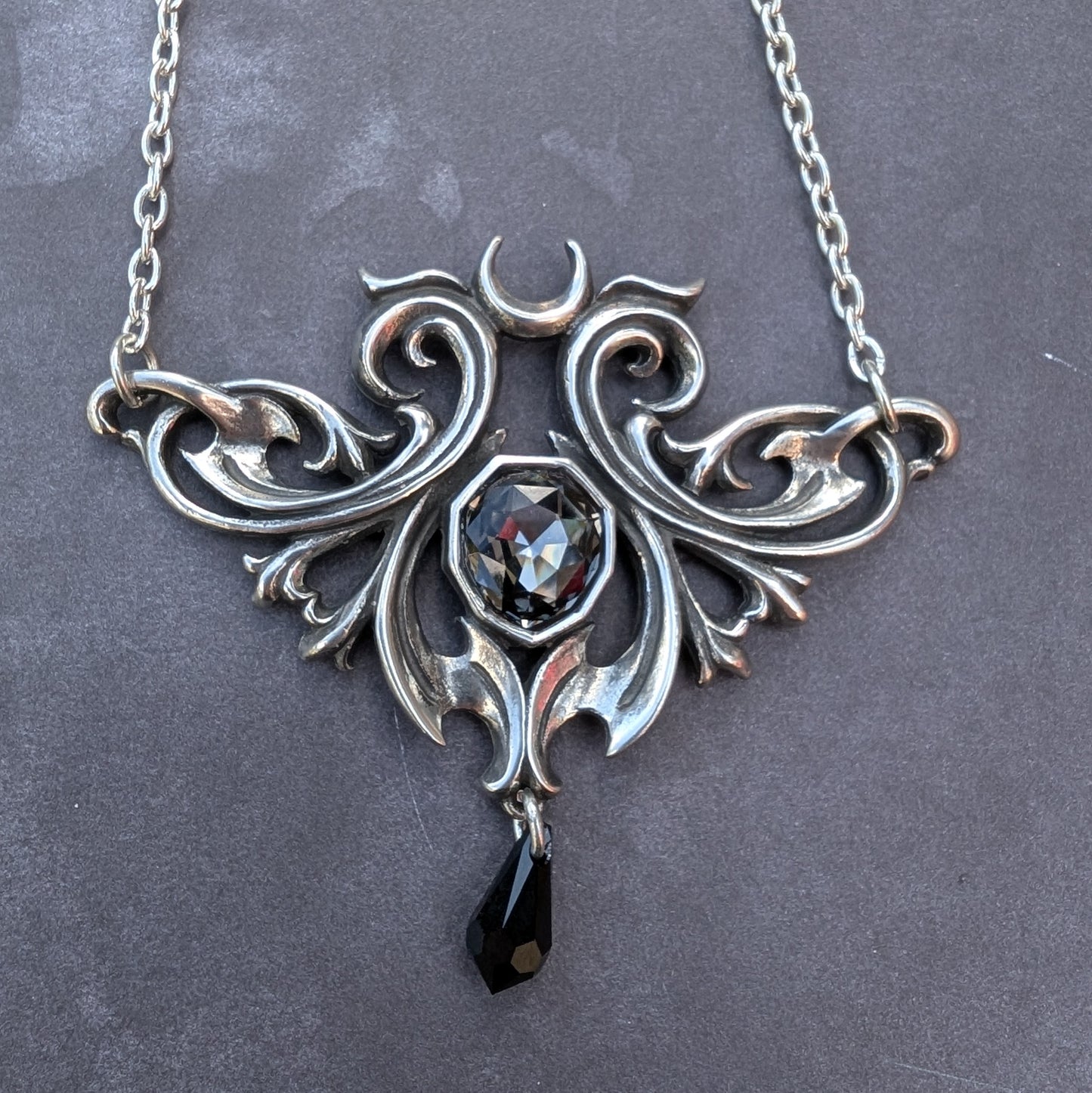 Midnight Memorial Necklace
