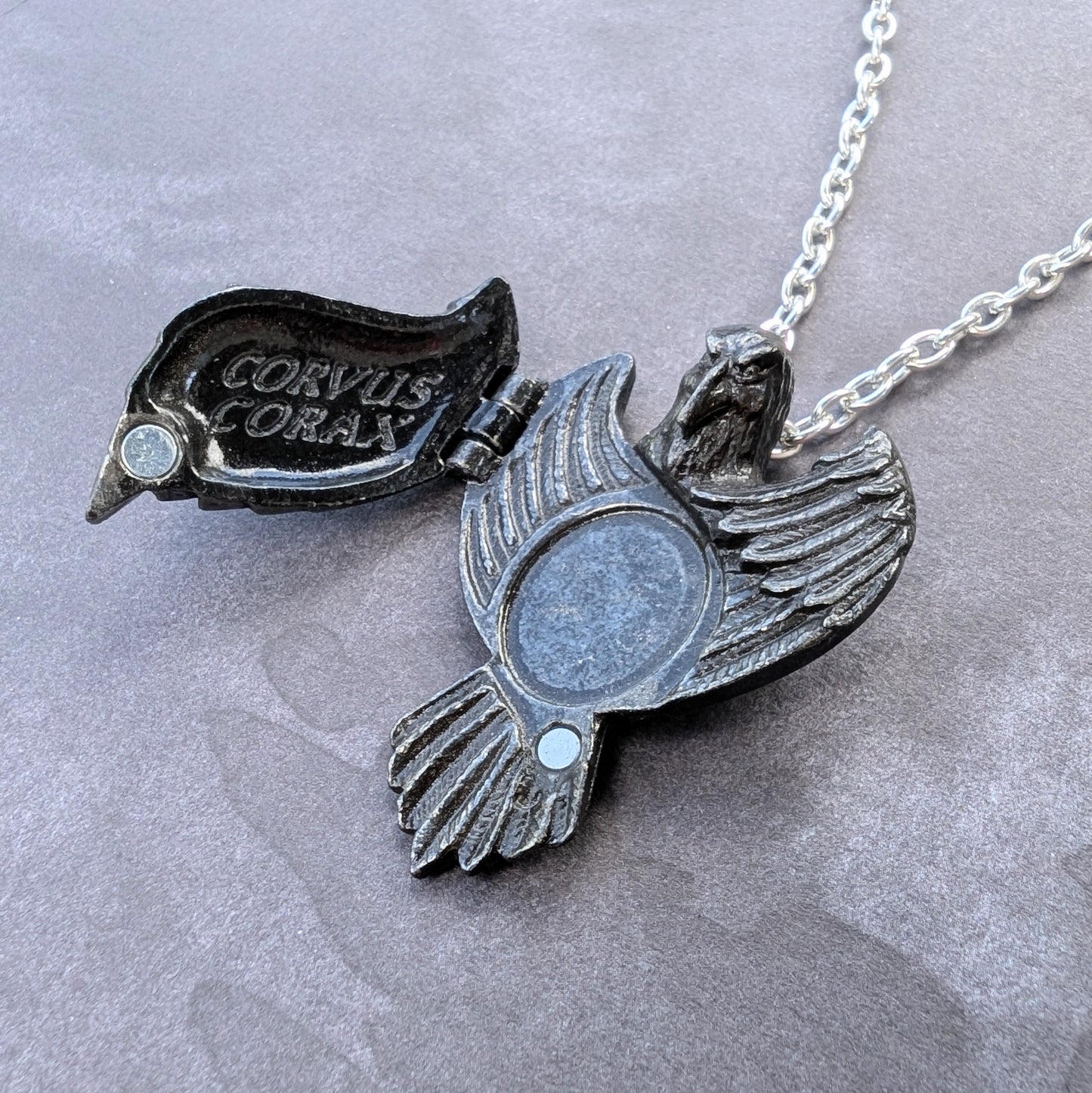 The Augurium Raven Locket