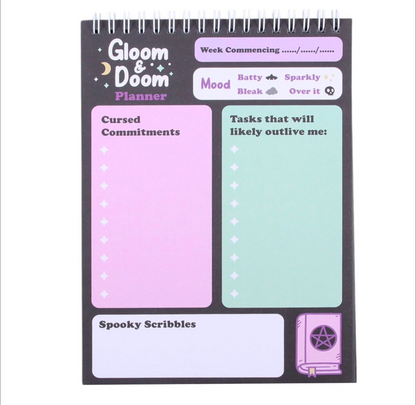 Gloom & Doom Desk Planner