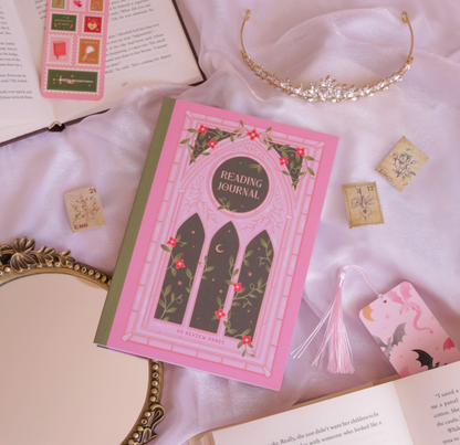 Romantasy Reading Journal – 50 Book Review Notebook