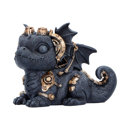 Gearling Black Steampunk Dragon
