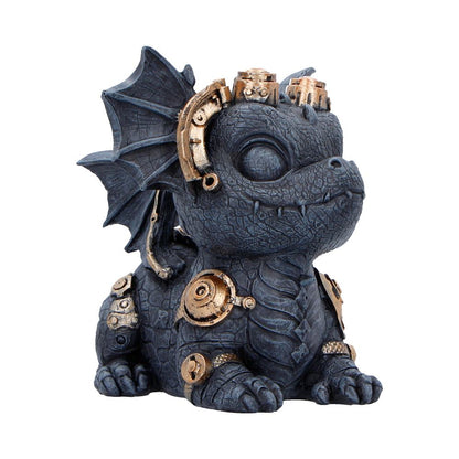 Gearling Black Steampunk Dragon