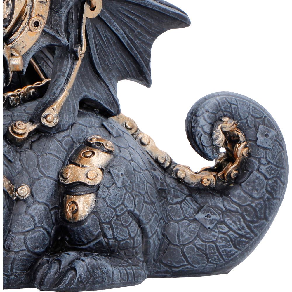 Gearling Black Steampunk Dragon