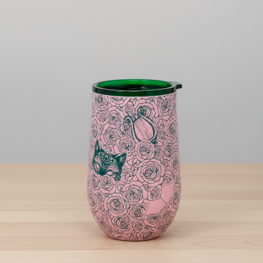 Spring Court Stainless Steel Wine Tumbler