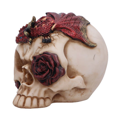 Rose Flame Skull