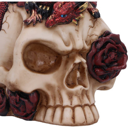 Rose Flame Skull