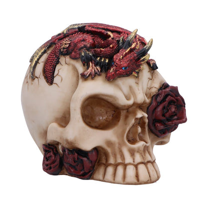 Rose Flame Skull