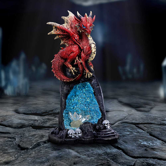 Crystal Cave Dweller  Dragon Figurine