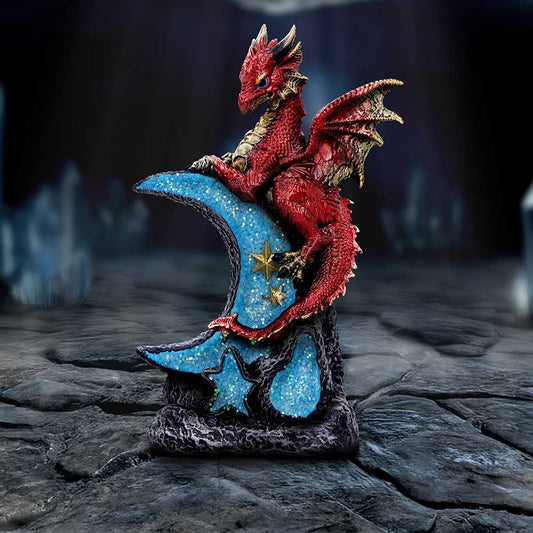 Lunar Perch Dragon Figurine