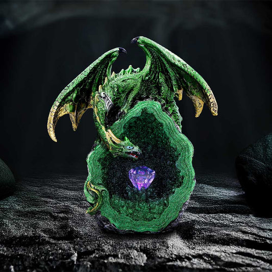 Emerald Overseer Dragon Figurine