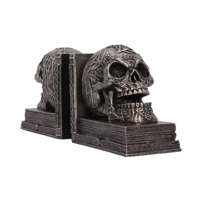 Celtic Tale Skull Bookends