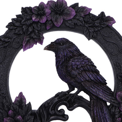 Watcher of the Veil Raven Wall Hanger