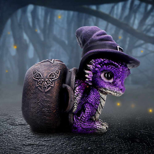 Brew Tail Purple Dragon Figurine