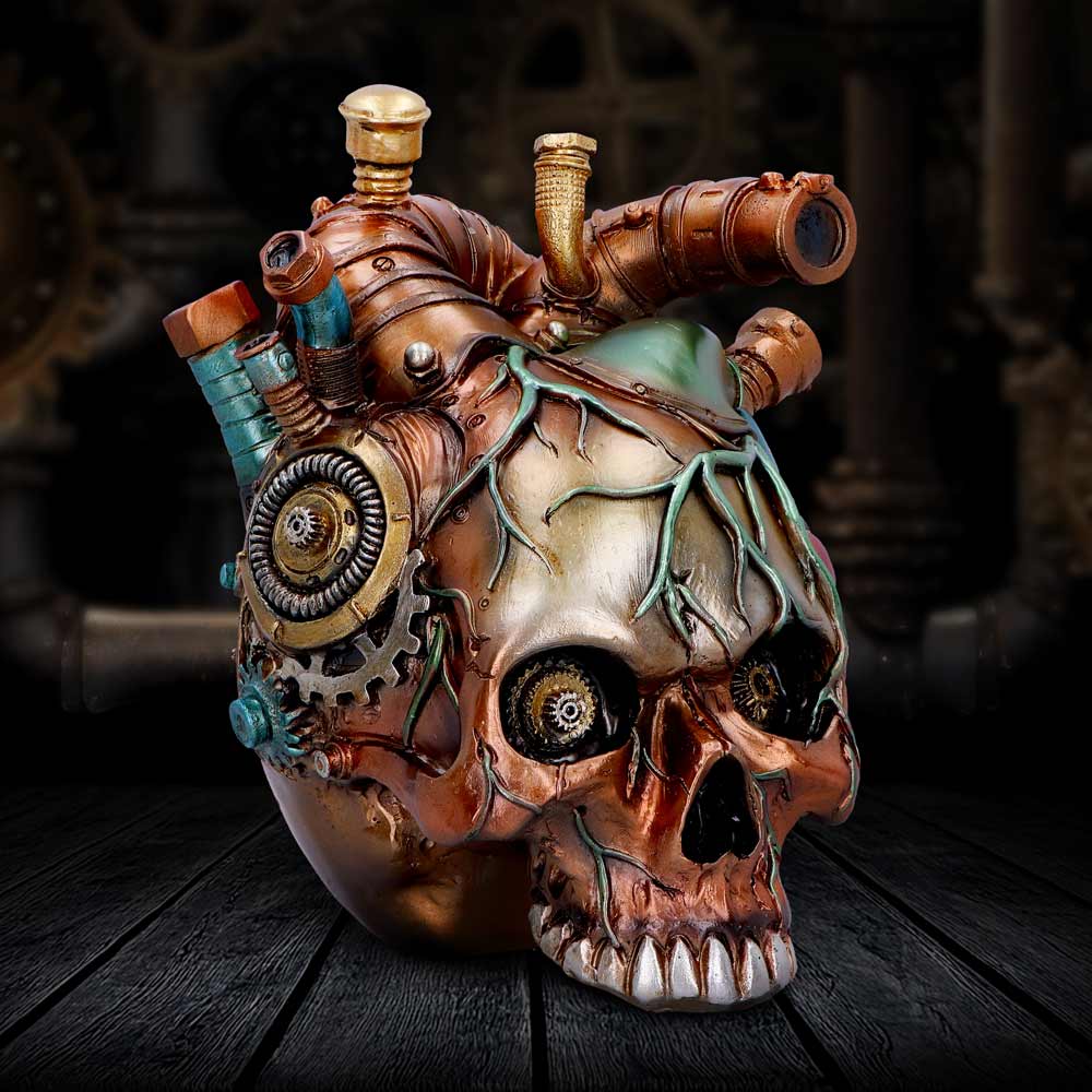 Cardiac Cranium Steampunk Skull