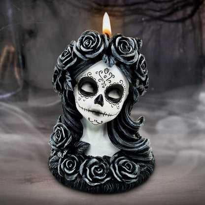 Flor de Muerte Tea Light Holder