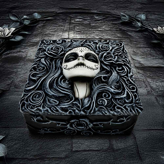 Flor de Muerte Trinket Box