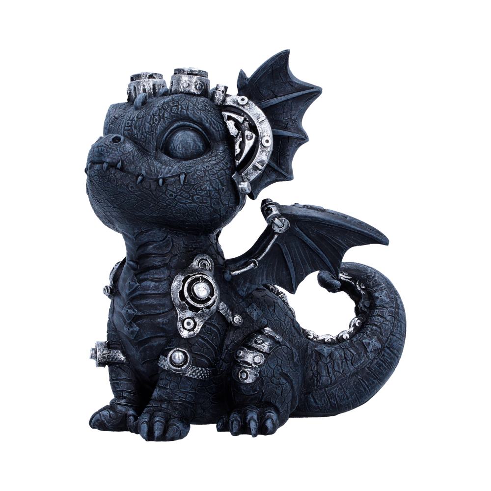 Coglet Black Steampunk Dragon