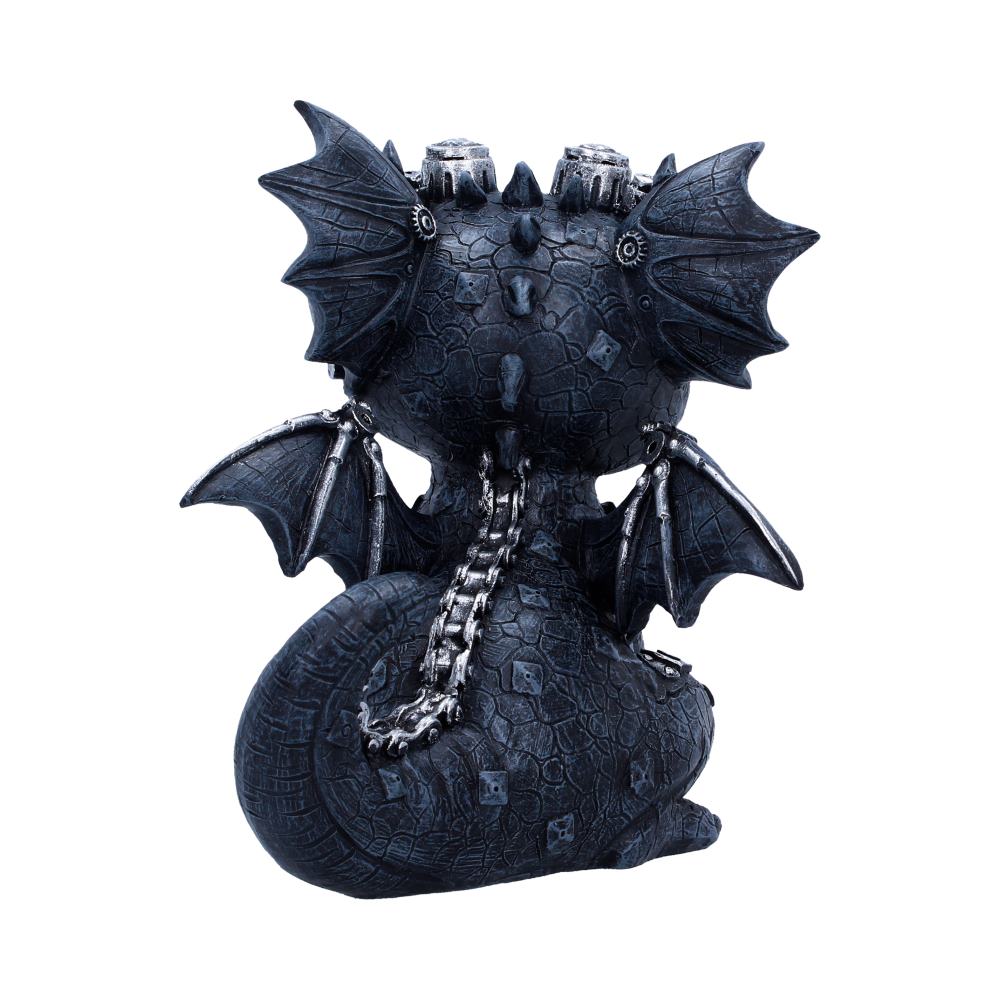 Coglet Black Steampunk Dragon