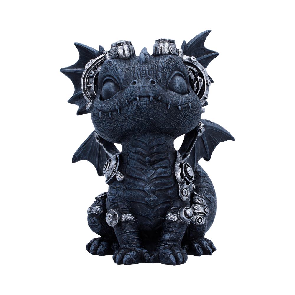 Coglet Black Steampunk Dragon