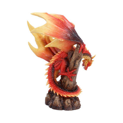 Vermilion Inferno Dragon Figurine