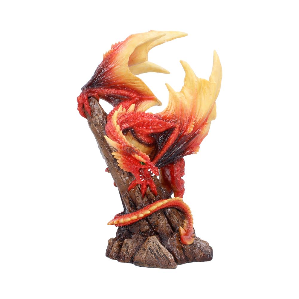 Vermilion Inferno Dragon Figurine
