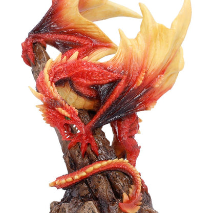 Vermilion Inferno Dragon Figurine