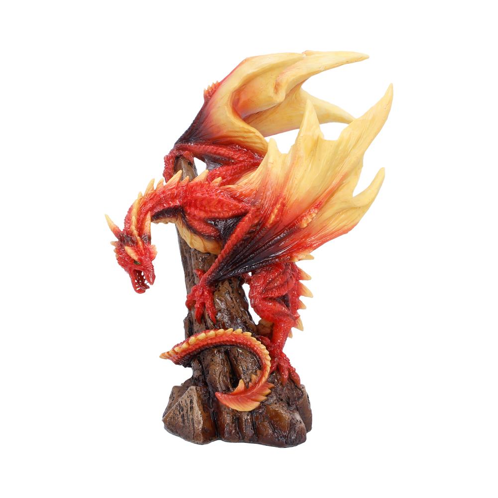 Vermilion Inferno Dragon Figurine