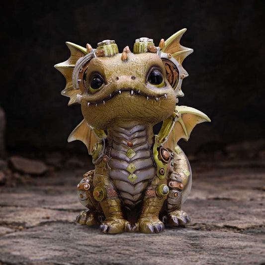Coglet Gold Steampunk Dragon