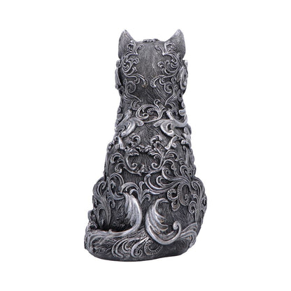 Hexbound Familiar Silver Cat Figurine