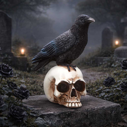 Nevermore Vigil Raven Figurine