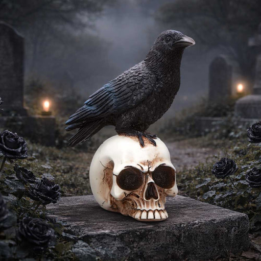 Nevermore Vigil Raven Figurine
