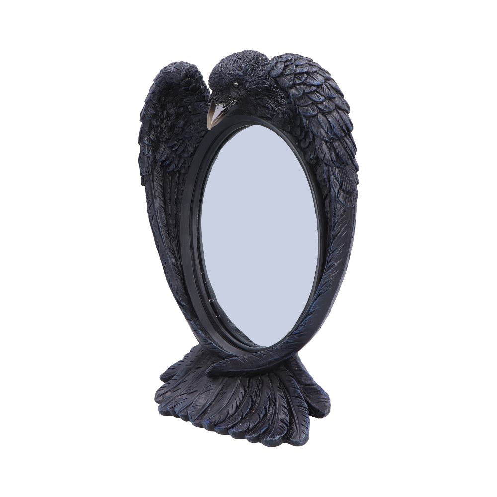 Nevermore Reflection Raven Mirror