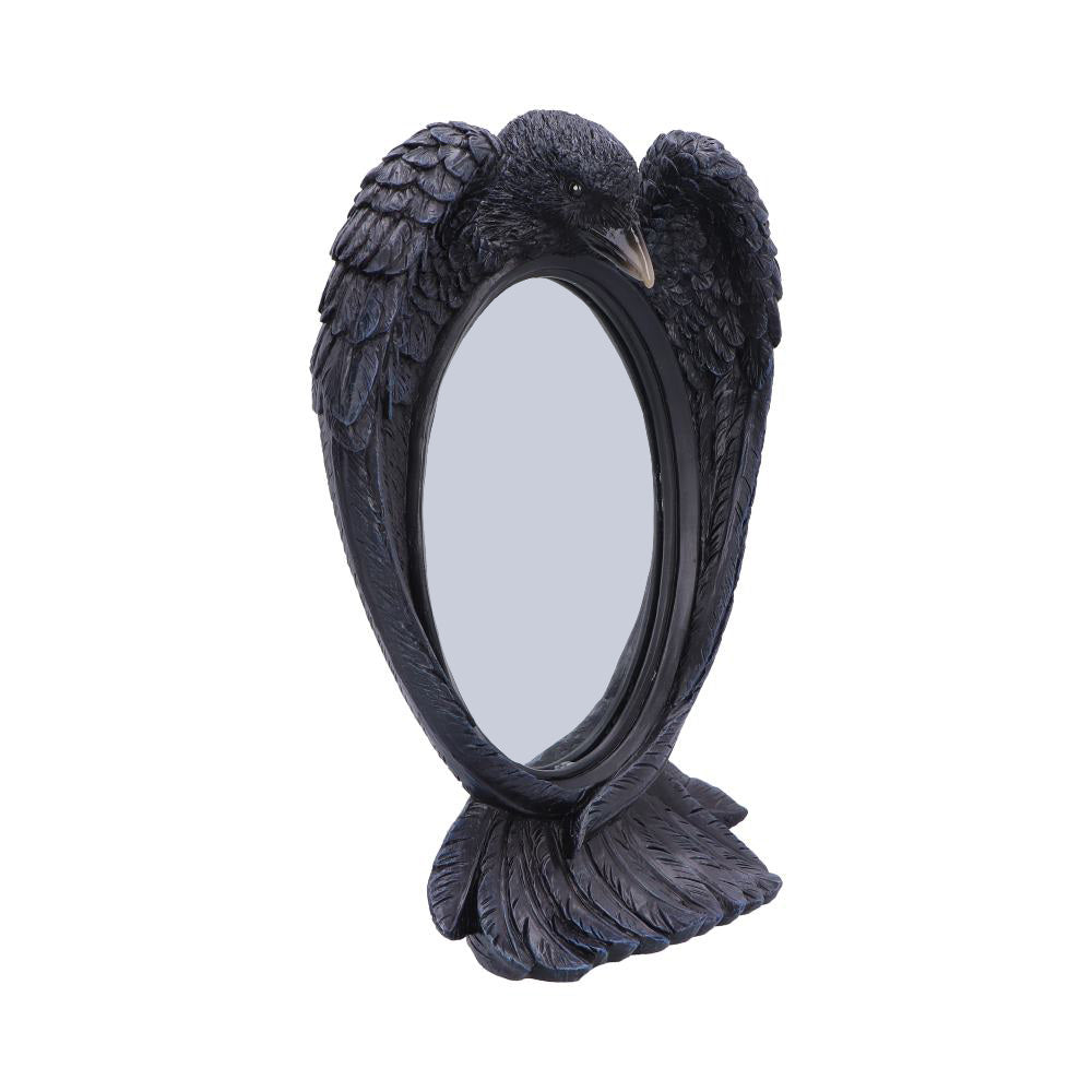 Nevermore Reflection Raven Mirror