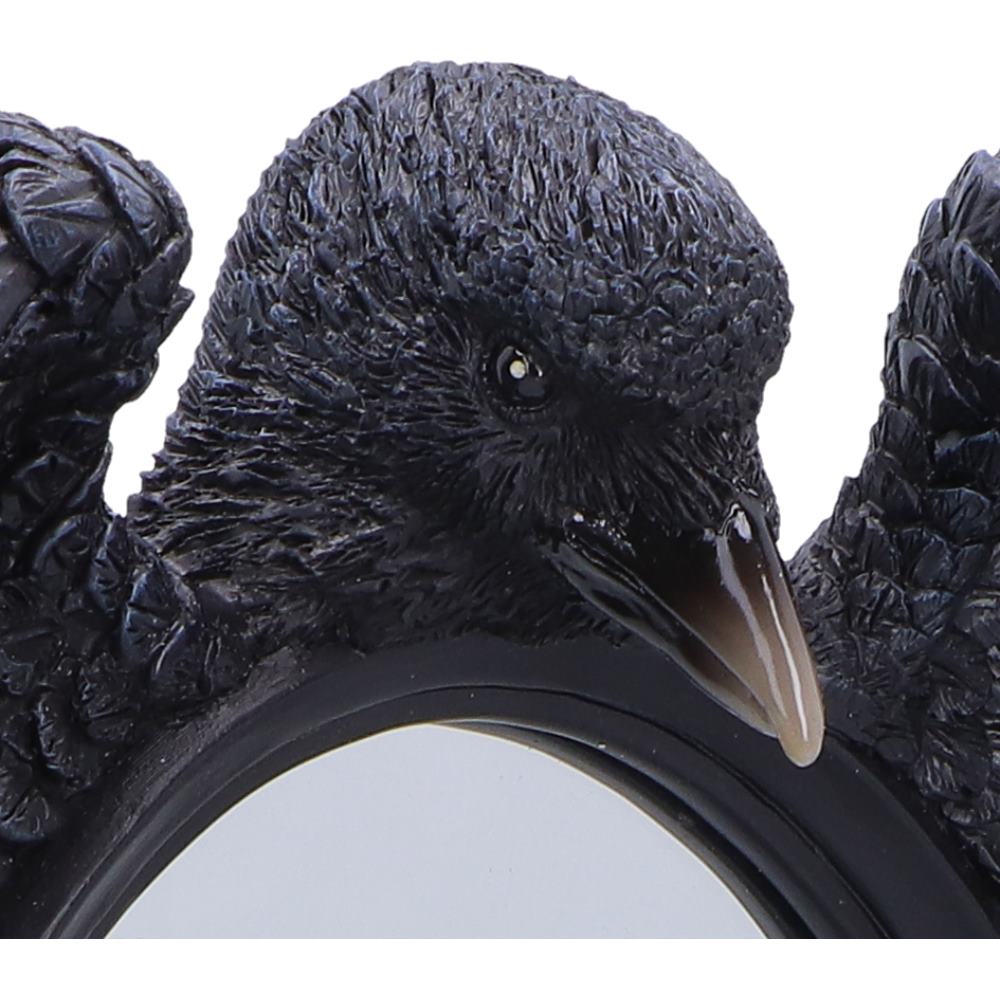 Nevermore Reflection Raven Mirror