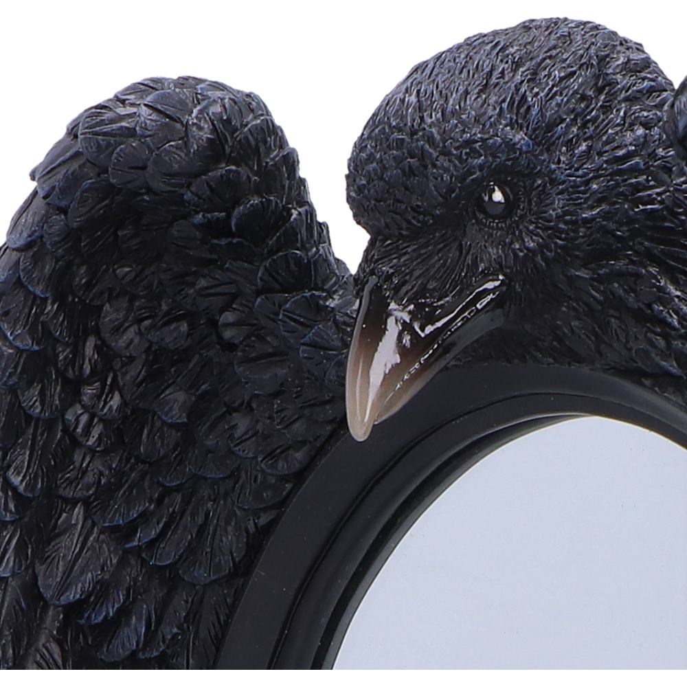 Nevermore Reflection Raven Mirror