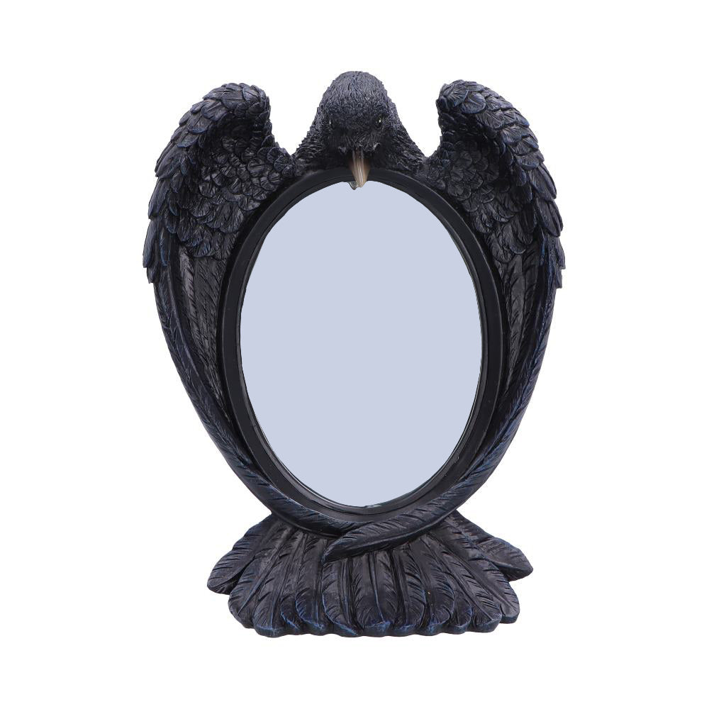 Nevermore Reflection Raven Mirror